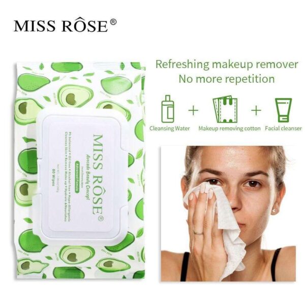 Miss Rose Facial Cleaning Wipes